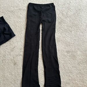 Size small Black Fabletics Flare leggings
